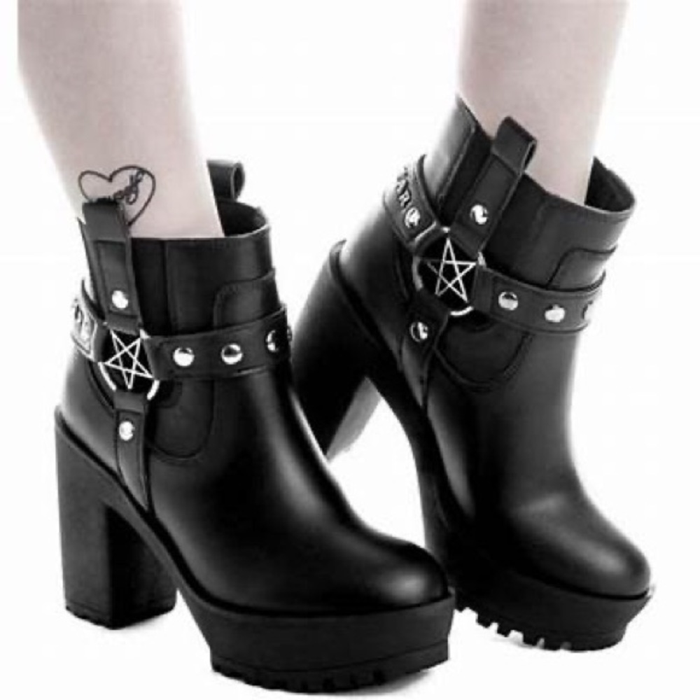 Killstar Winona Western Boots